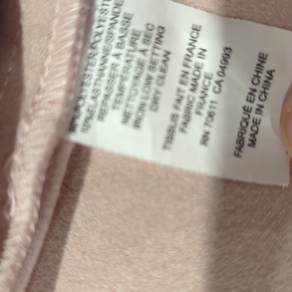 Vex Collection Pink Faux Suede open Jacket - Picture 9 of 10